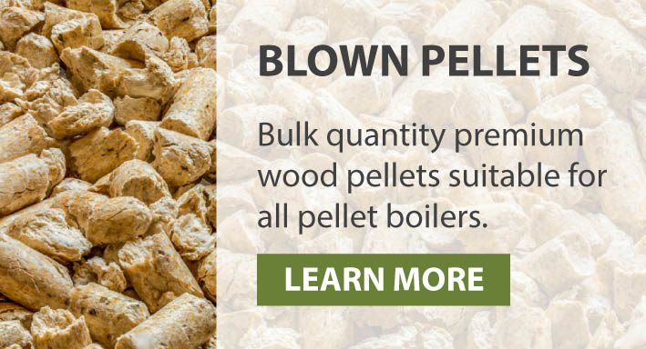 Blown Wood Pellets